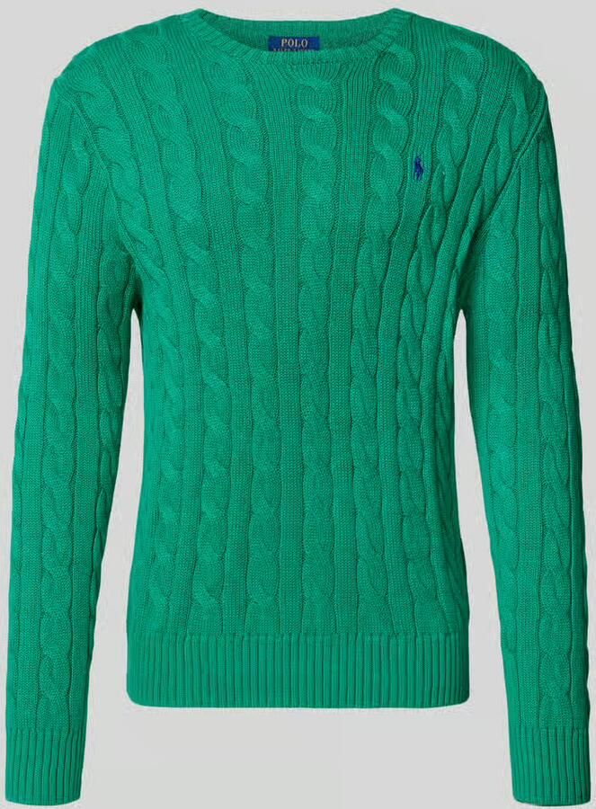 Polo Ralph Lauren Regular fit gebreide pullover van zuiver katoen
