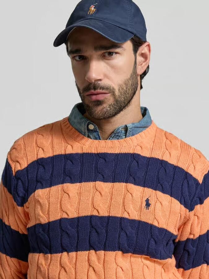 Polo Ralph Lauren Regular fit gebreide pullover van zuiver katoen - Foto 2