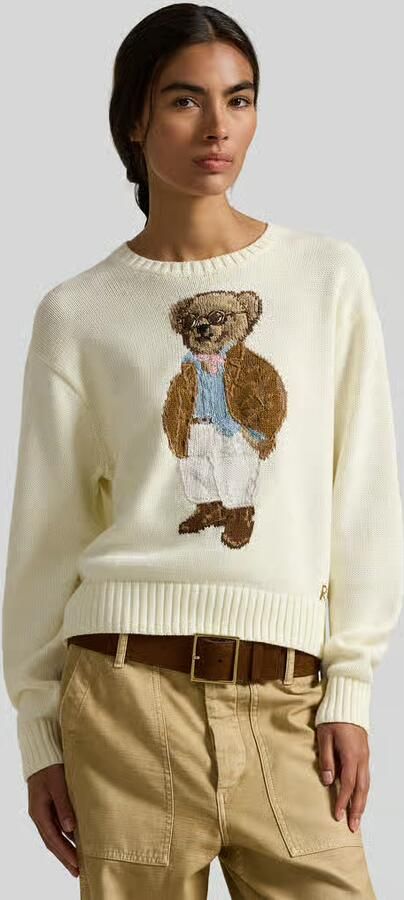 Polo Ralph Lauren Regular Fit gebreide trui met Polo Bear - Foto 3