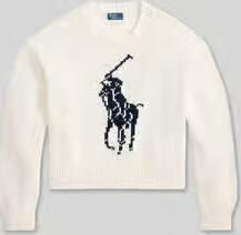 Polo Ralph Lauren Regular Fit gebreide trui van puur katoen