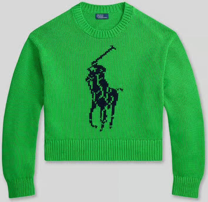 Polo Ralph Lauren Regular Fit gebreide trui van puur katoen - Foto 2