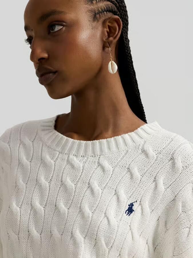 Polo Ralph Lauren Regular Fit gebreide trui van puur katoen