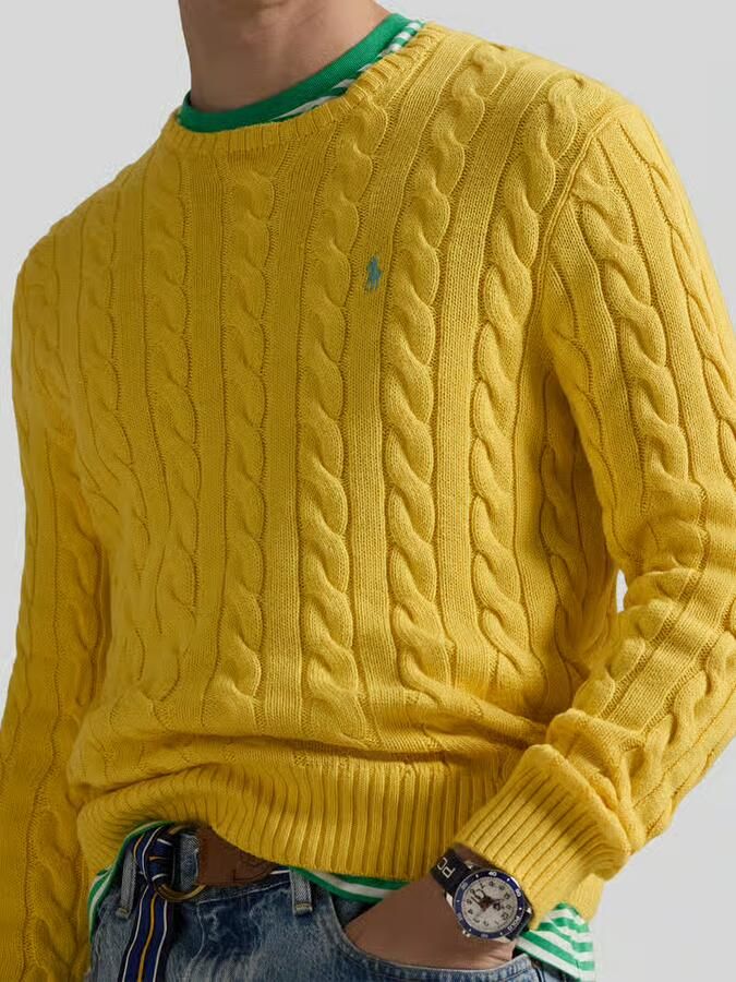 Polo Ralph Lauren Regular Fit gebreide trui van puur katoen