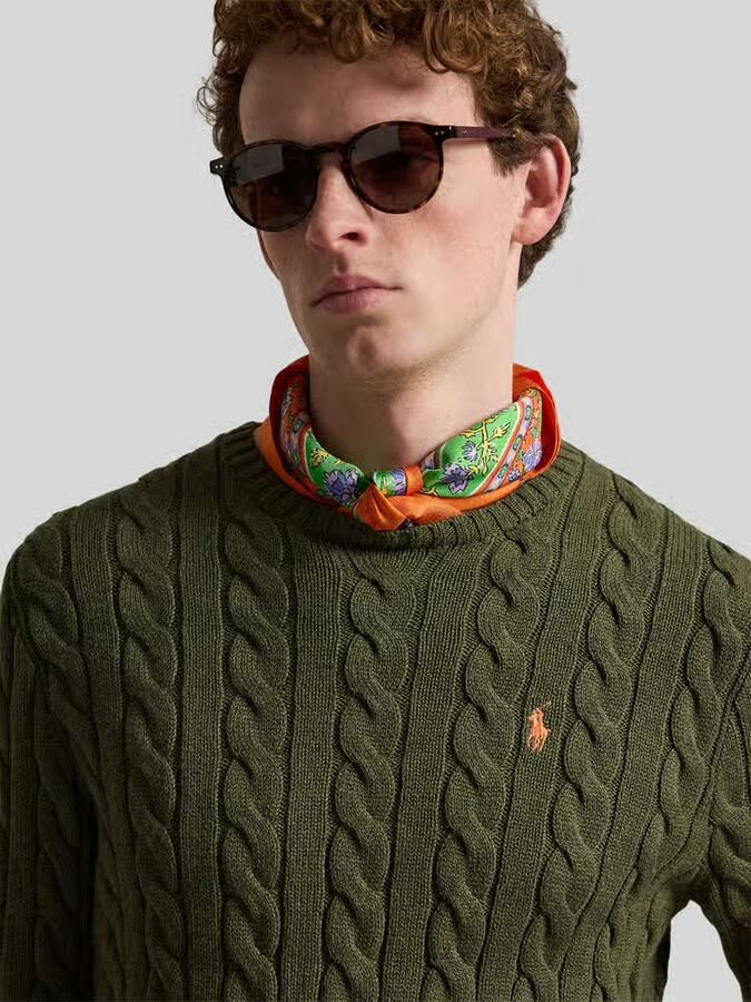 Polo Ralph Lauren Regular Fit gebreide trui van puur katoen