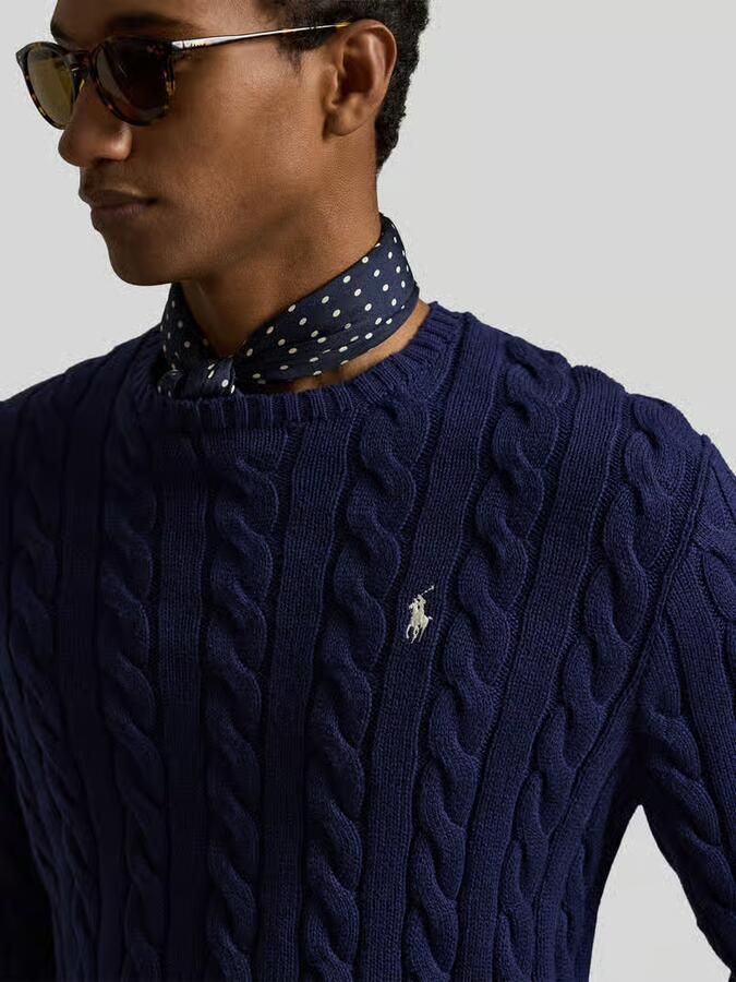 Polo Ralph Lauren Regular Fit gebreide trui van puur katoen