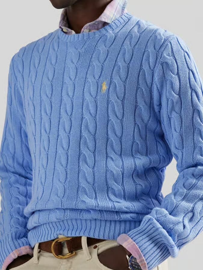 Polo Ralph Lauren Regular Fit gebreide trui van puur katoen