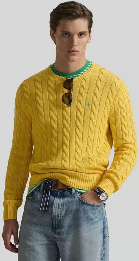 Polo Ralph Lauren Regular Fit gebreide trui van puur katoen - Foto 4