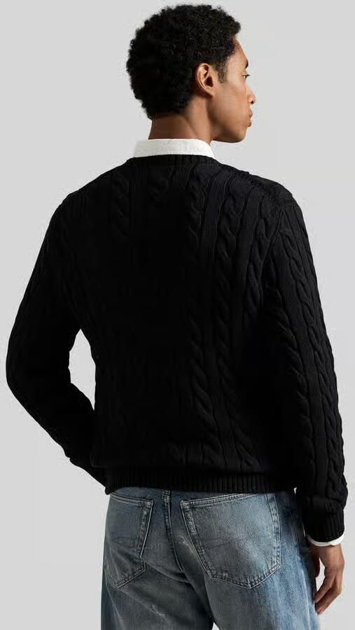 Polo Ralph Lauren Zwarte Katoenen Sweatshirt van Ralph Lauren Zwart Heren - Foto 5