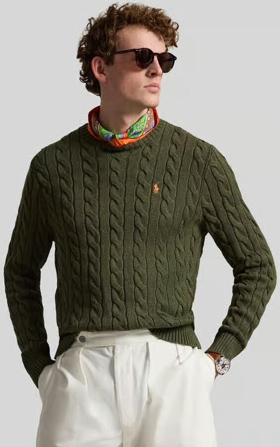 Polo Ralph Lauren Regular Fit gebreide trui van puur katoen - Foto 3