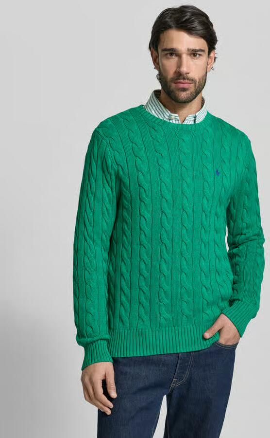 Polo Ralph Lauren Regular Fit gebreide trui van puur katoen - Foto 3