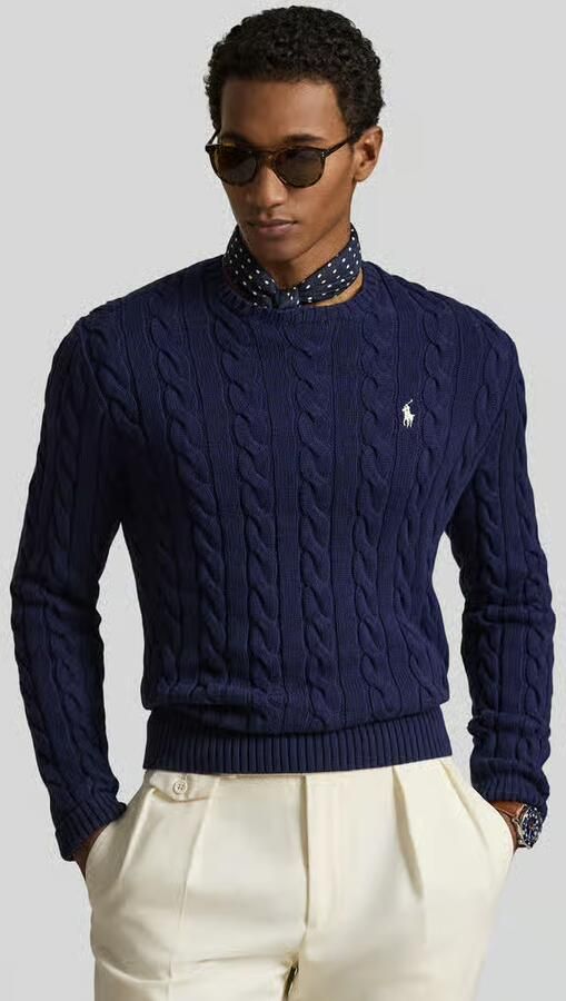 Polo Ralph Lauren Regular Fit gebreide trui van puur katoen - Foto 4