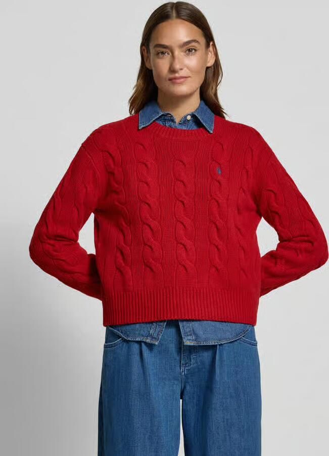 Polo Ralph Lauren Regular fit gebreide pullover van een mix van wol en kasjmier - Foto 2