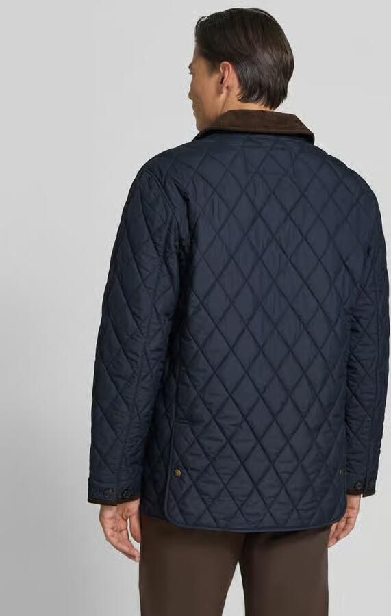 Polo Ralph Lauren Regular fit gewatteerd jack met corduroy platte kraag