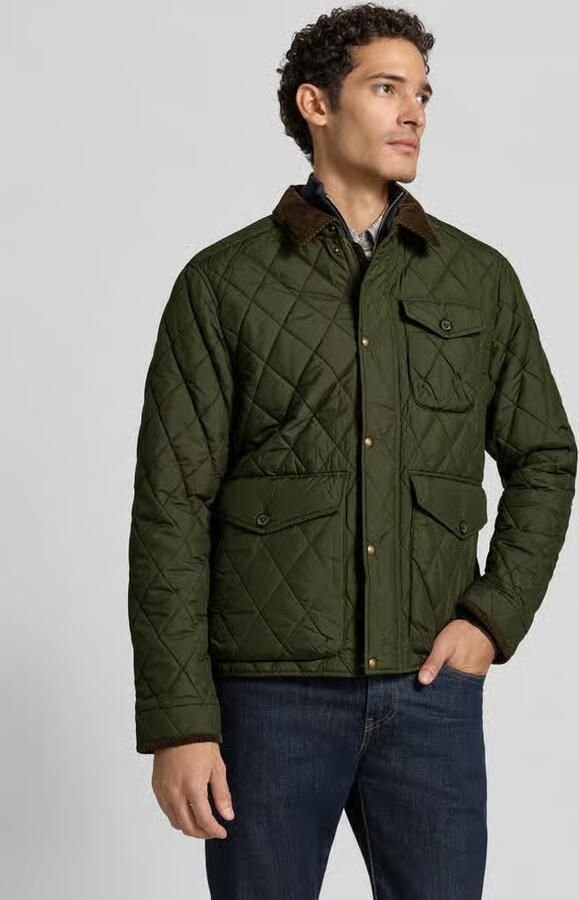 Polo Ralph Lauren Regular fit gewatteerd jack met drukknoopsluiting - Foto 4