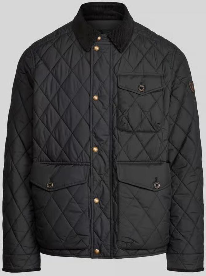 Polo Ralph Lauren Regular fit gewatteerd jack met drukknoopsluiting