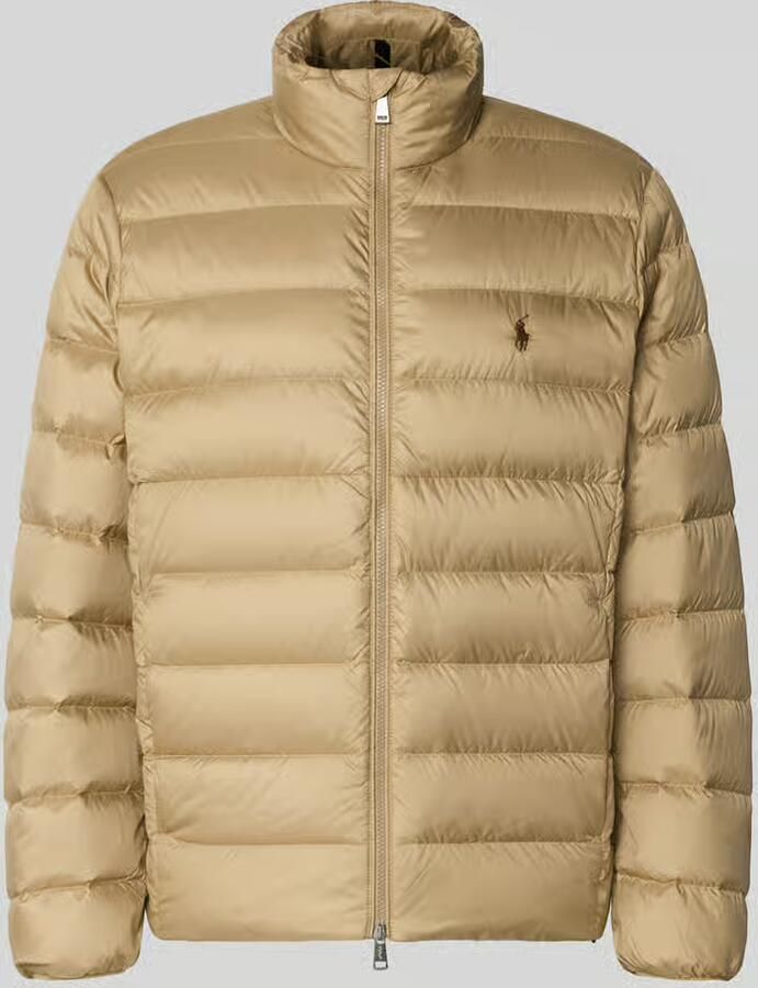 Polo Ralph Lauren regular fit gewatteerd jack met gestikt logo