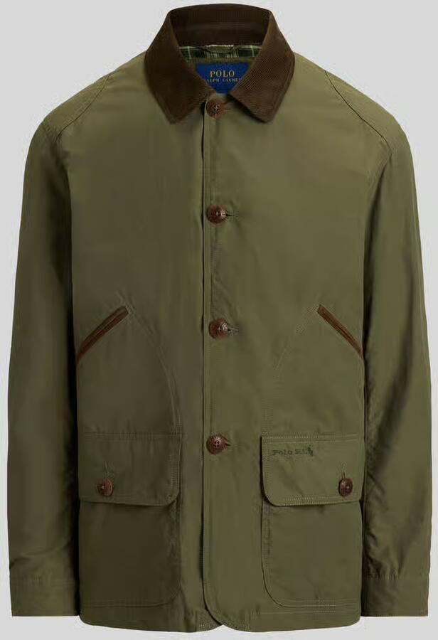 Polo Ralph Lauren Regular fit gewatteerd jack van katoenmix