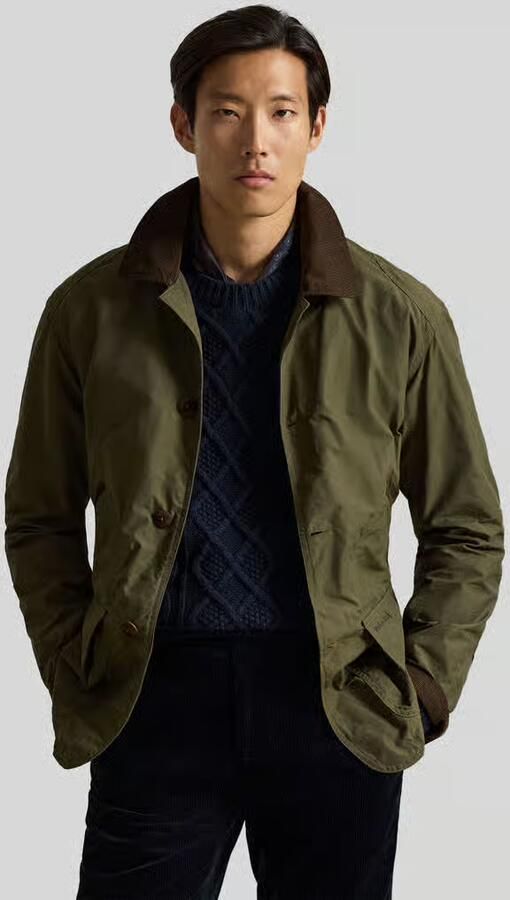 Polo Ralph Lauren Regular fit gewatteerd jack van katoenmix - Foto 2