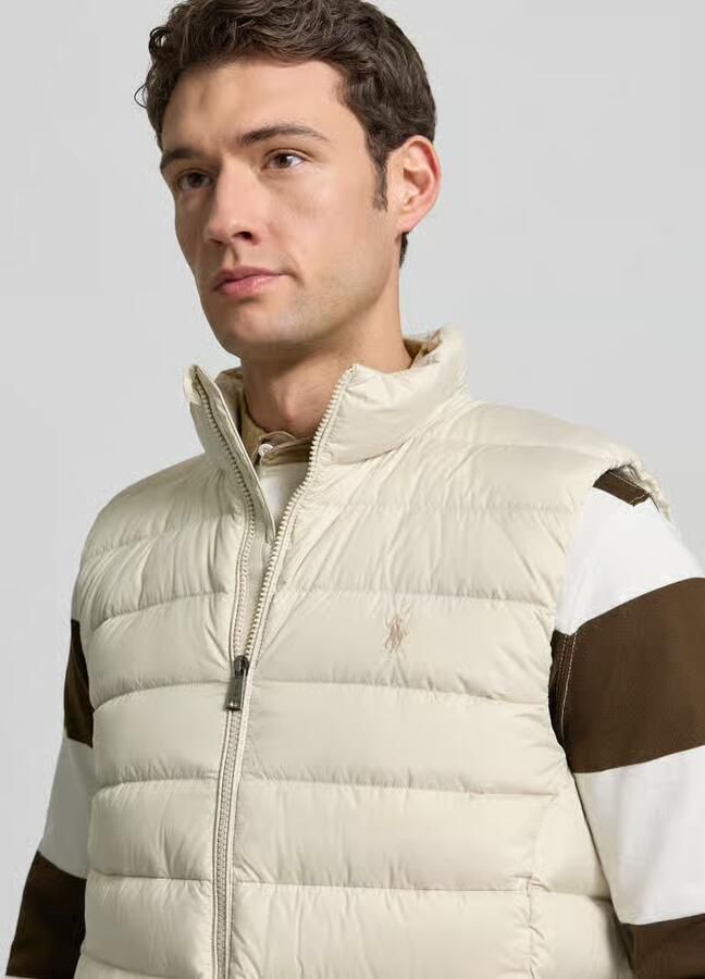 Polo Ralph Lauren Regular fit gilet in doorgestikte look - Foto 2