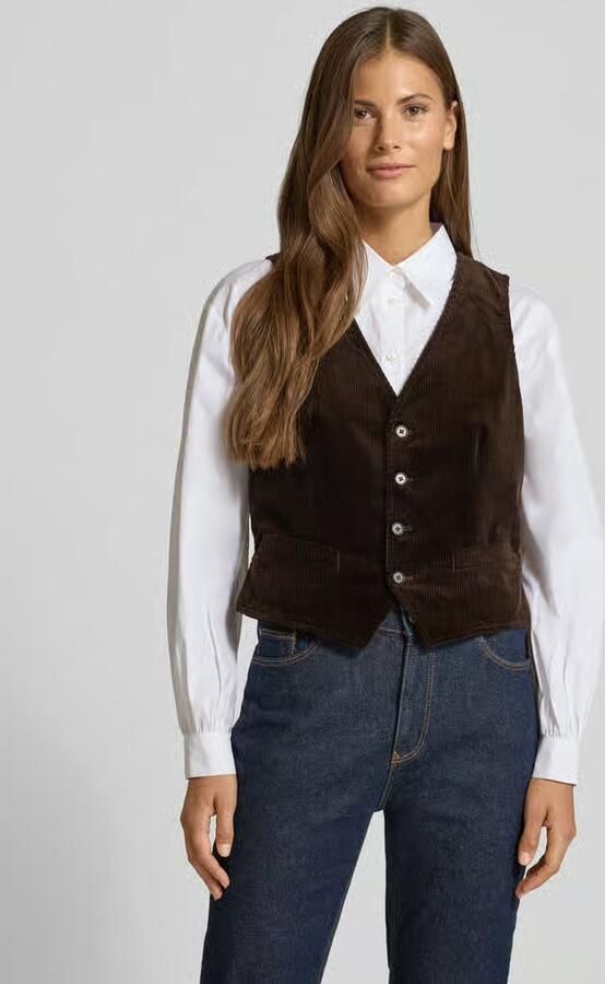 Polo Ralph Lauren Regular fit gilet met strookzakken - Foto 2