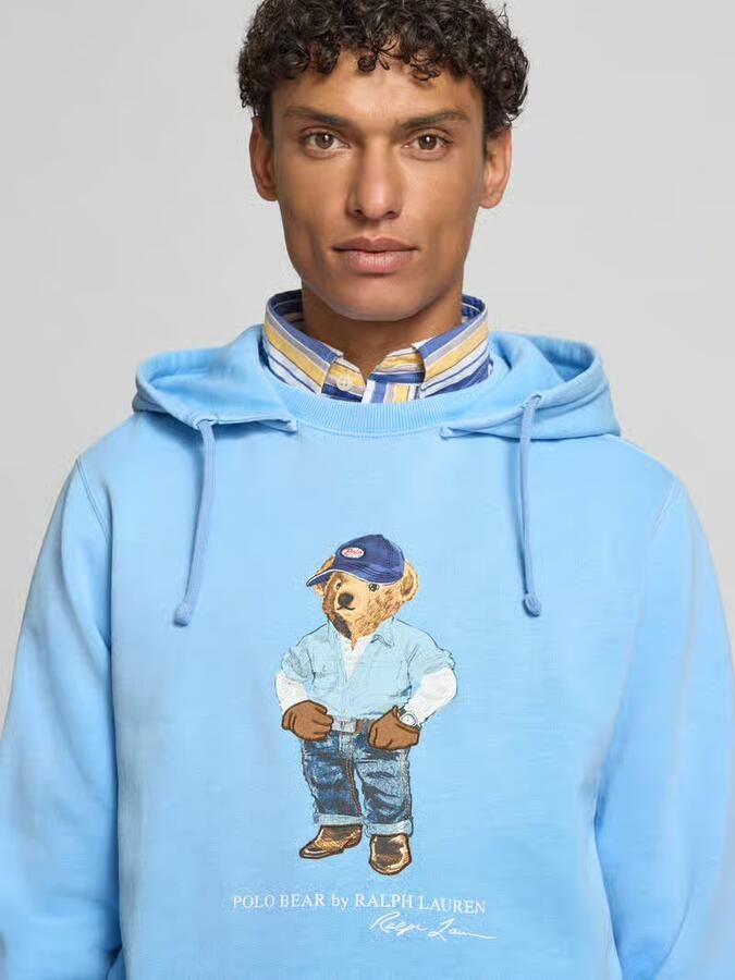 Polo Ralph Lauren regular fit hoodie van katoenmix
