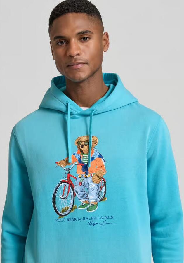 Polo Ralph Lauren regular fit hoodie van katoenmix