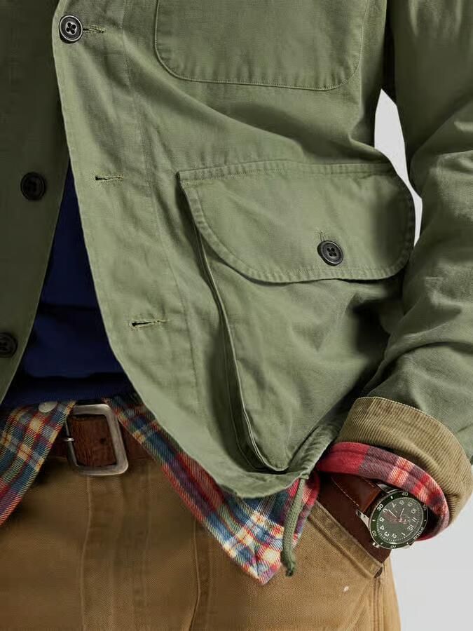 Polo Ralph Lauren Regular fit jack van puur katoen - Foto 2