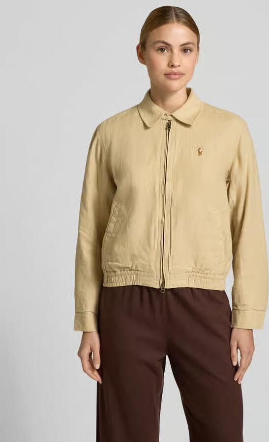 Polo Ralph Lauren regular fit jack van puur linnen - Foto 3
