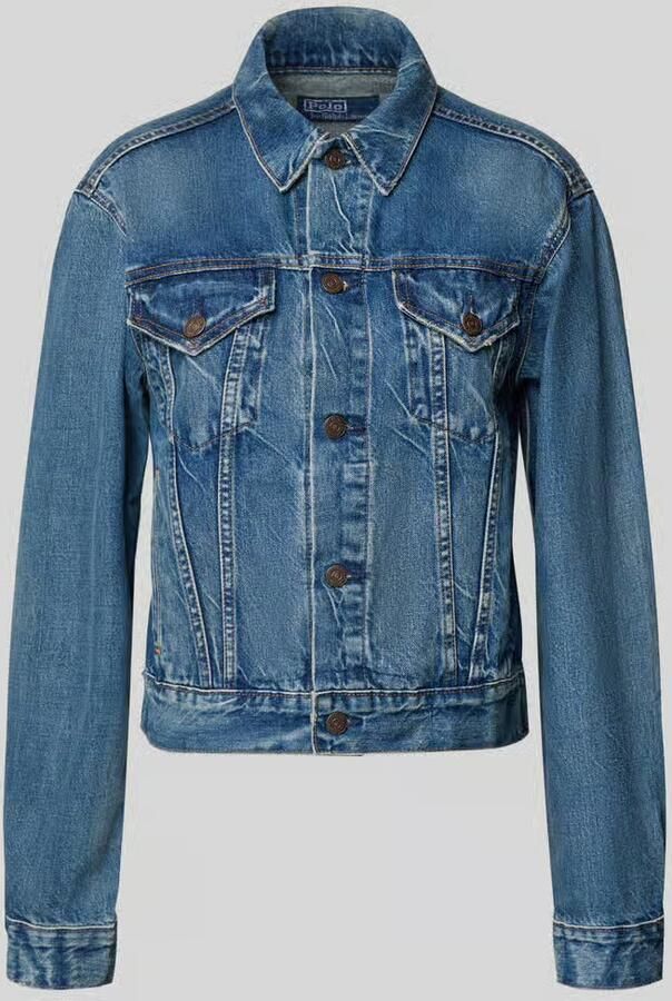 Polo Ralph Lauren Regular fit jeansjack van katoenmix - Foto 5