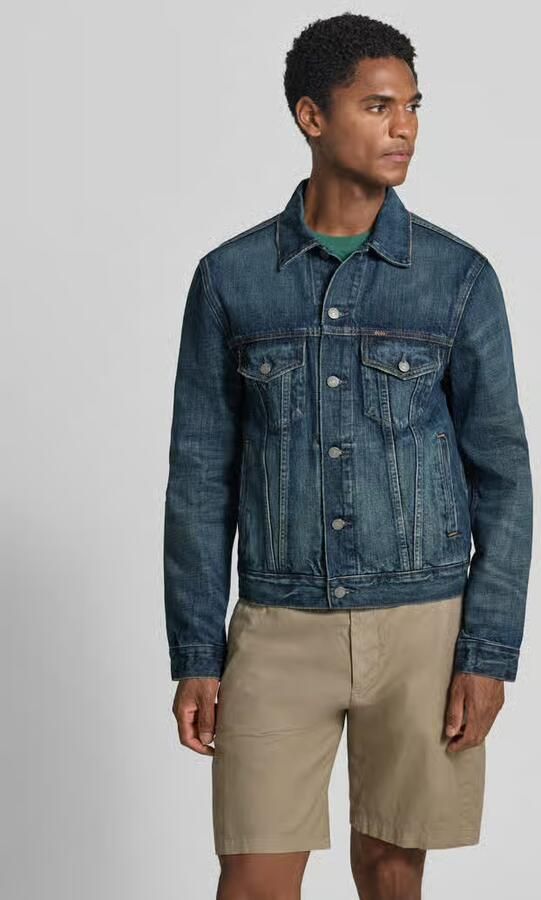 Polo Ralph Lauren Jeansjack met klepzakken model 'ICON TRUCKER-DENIM-JACKET' - Foto 4