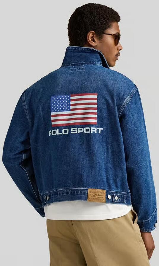 Polo Ralph Lauren Regular fit jeansjack van puur katoen
