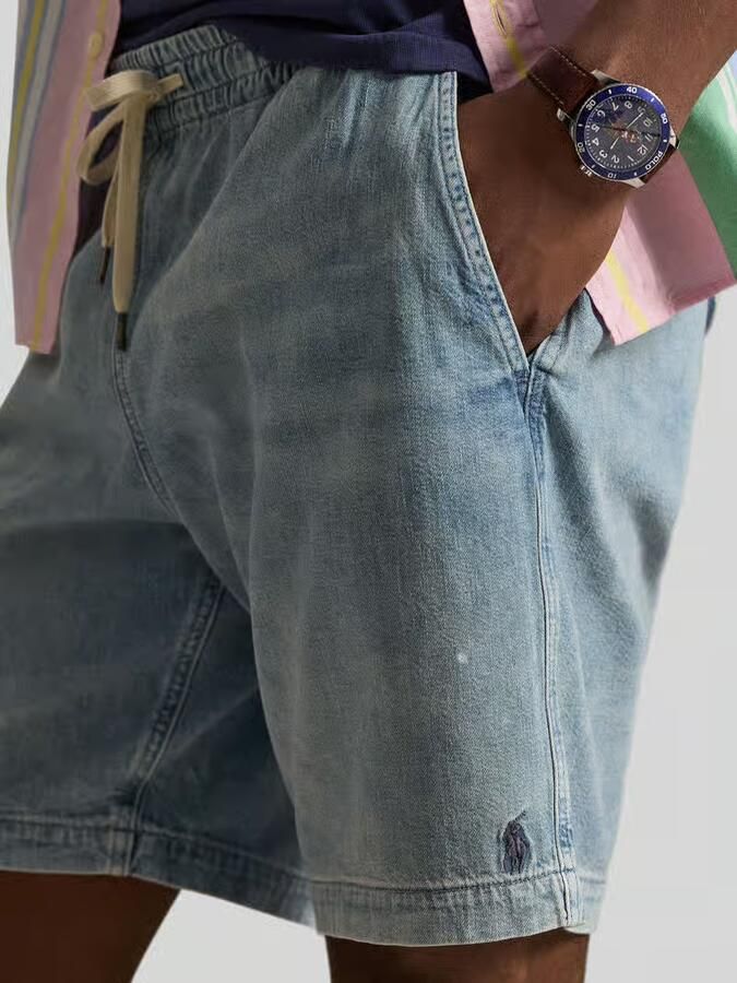 Polo Ralph Lauren Korte Broek SHORT PREPSTER 5 POCHES EN DENIM