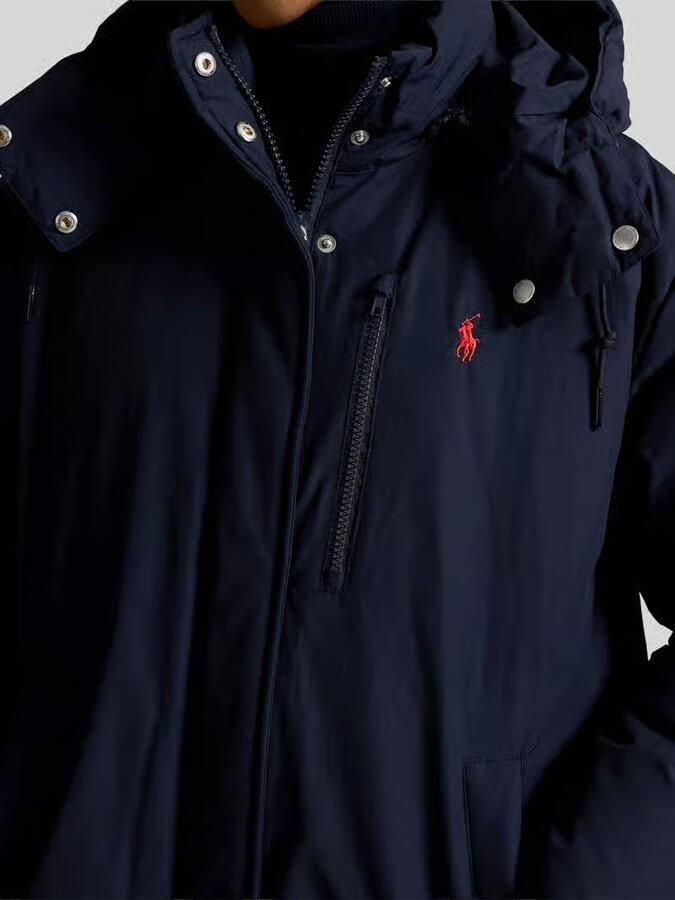 Polo Ralph Lauren Regular fit lange jas van katoenmix