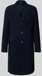 Polo Ralph Lauren Regular fit lange jas van wolmix