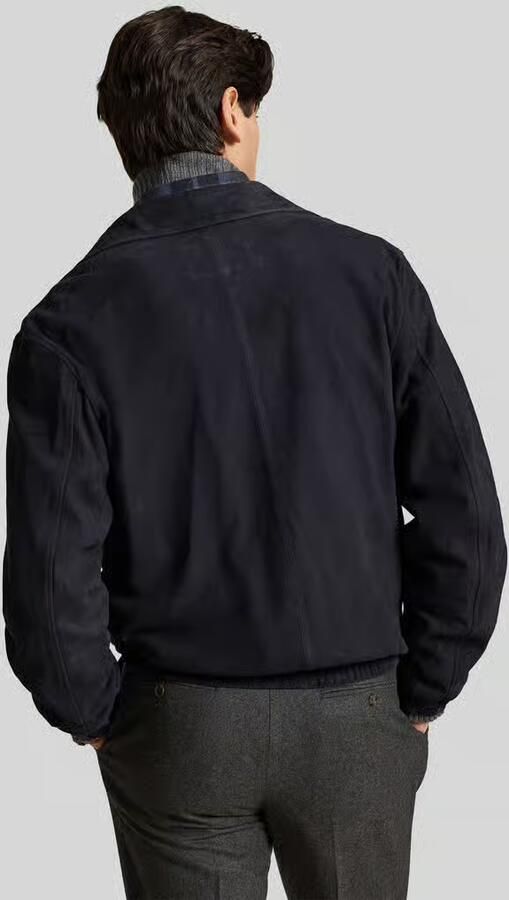 Polo Ralph Lauren Regular fit leren jack van echt schapenleer - Foto 2