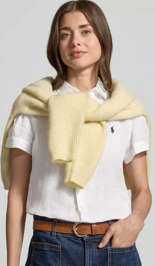 Polo Ralph Lauren regular fit linnen blouse van puur linnen