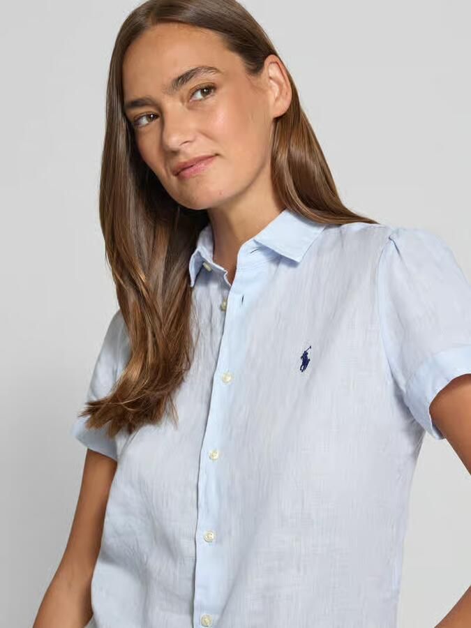 Polo Ralph Lauren regular fit linnen blouse van puur linnen