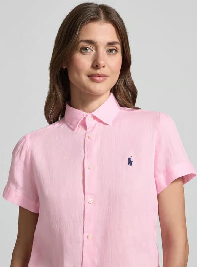Polo Ralph Lauren regular fit linnen blouse van puur linnen