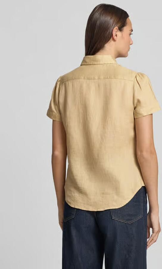 Polo Ralph Lauren regular fit linnen blouse van puur linnen