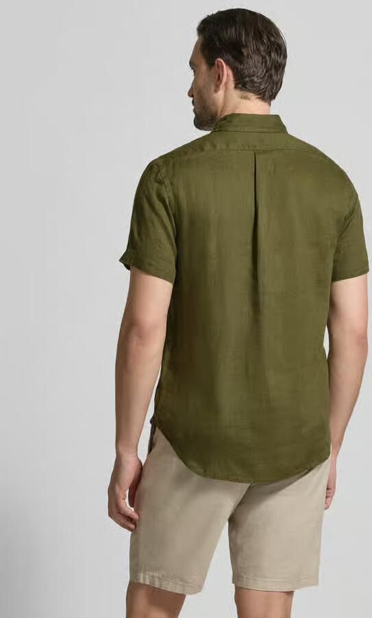 Polo Ralph Lauren Regular fit linnen overhemd met Button-downkraag