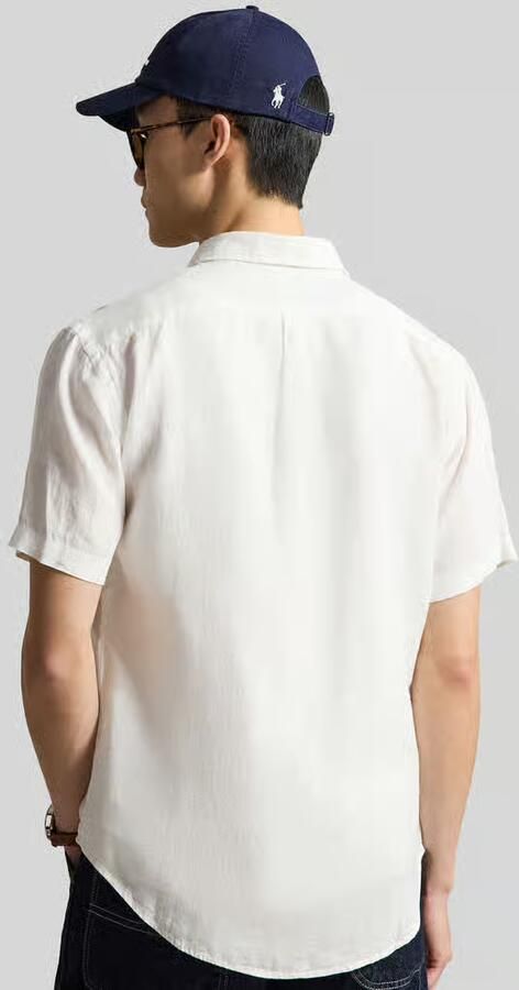 Polo Ralph Lauren Regular fit linnen overhemd met Button-downkraag