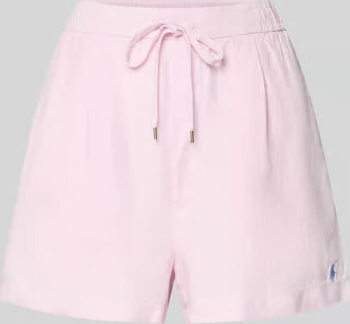 Polo Ralph Lauren regular fit linnen short met trekkoord - Foto 2