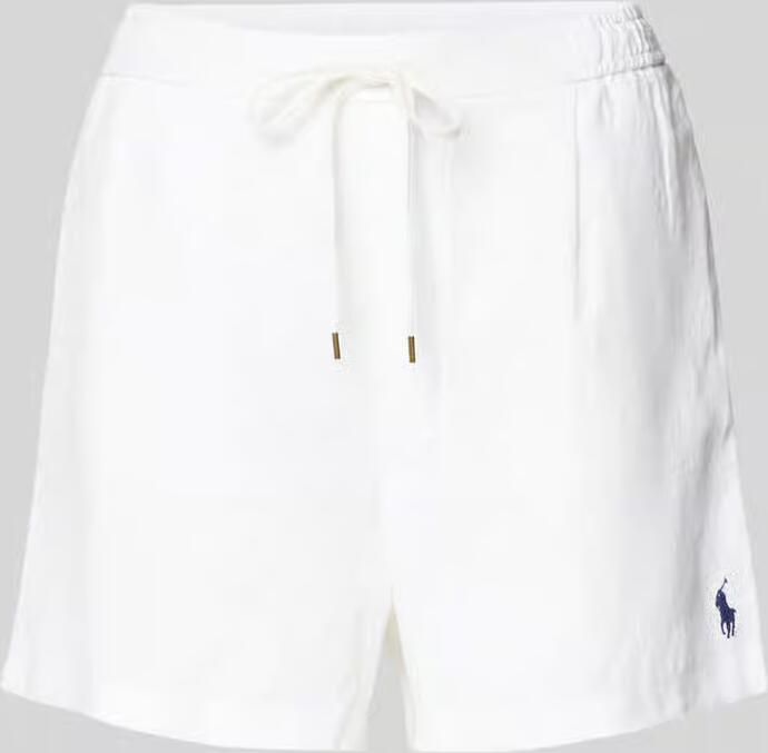 Polo Ralph Lauren regular fit linnen short met trekkoord - Foto 2