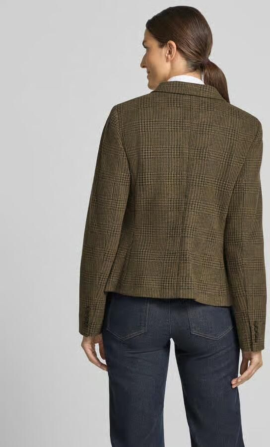 Polo Ralph Lauren Regular fit longblazer van mix van katoen en wol - Foto 2