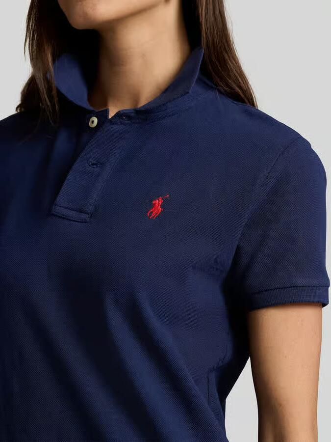 Polo Ralph Lauren Regular fit mini-jurk met logostitching model 'Polo' - Foto 4