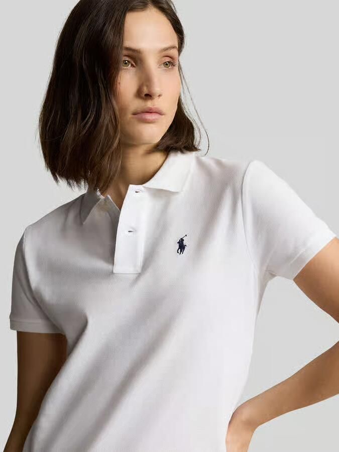 Polo Ralph Lauren Regular fit mini-jurk met logostitching model 'Polo'