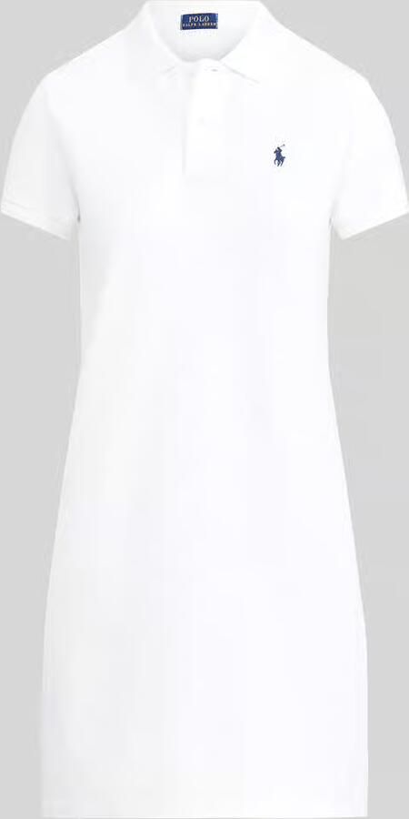 Polo Ralph Lauren Regular fit mini-jurk met logostitching model 'Polo' - Foto 2