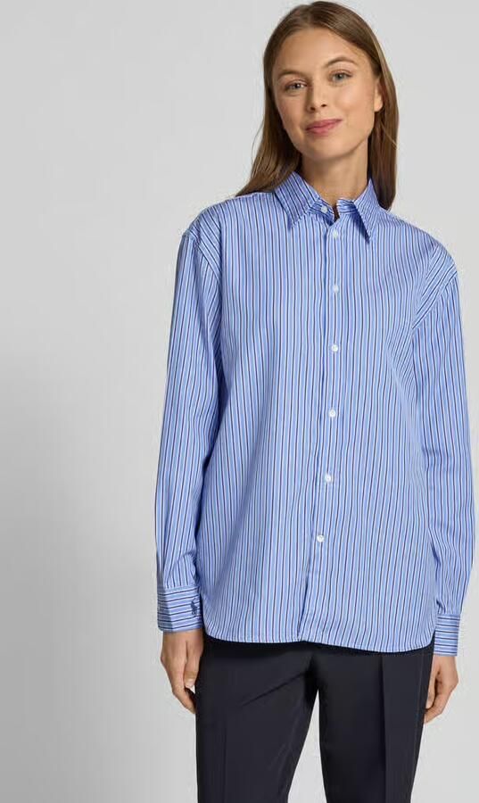 Polo Ralph Lauren Regular fit overhemdblouse met logostitching - Foto 2