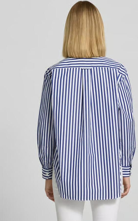 Polo Ralph Lauren Relaxed fit overhemdblouse met logostitching model 'Ligh'