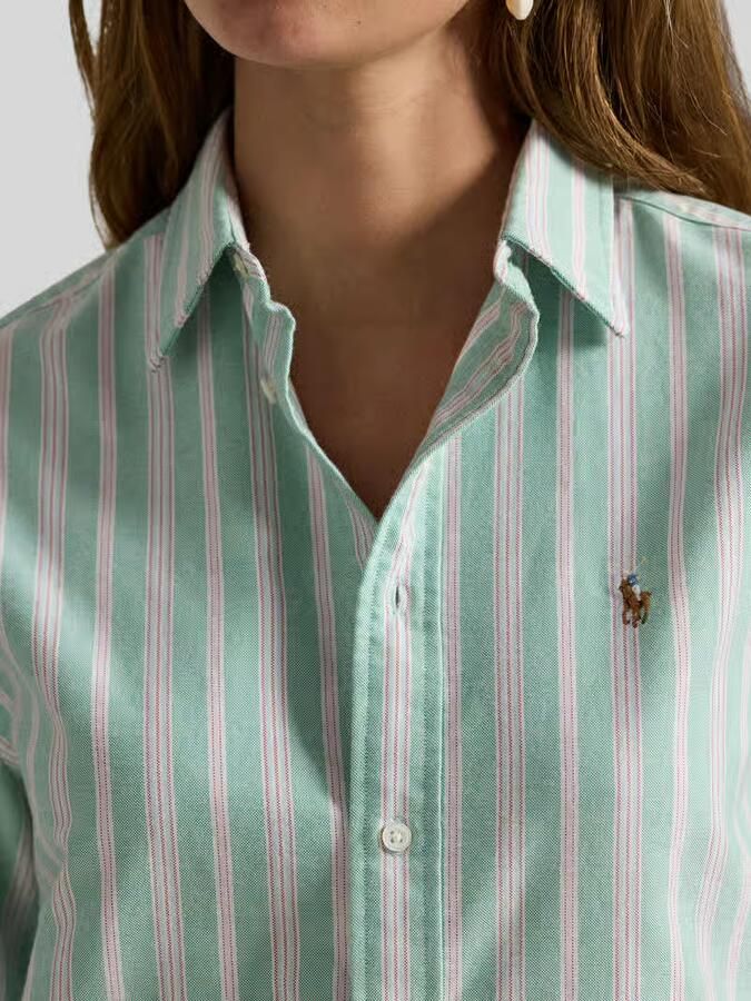 Polo Ralph Lauren Regular Fit overhemdblouse van puur katoen - Foto 2